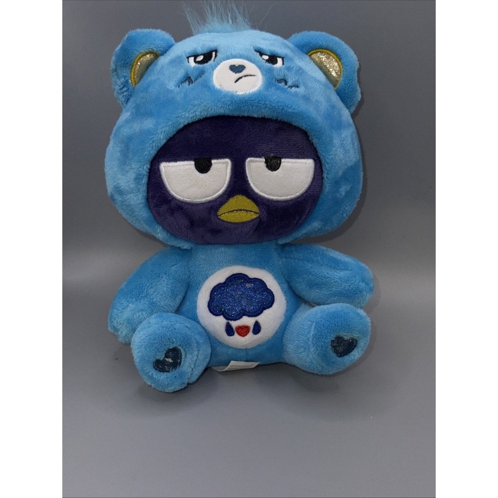 Sanrio Hello Kitty and Friends Meet Care Bears Badtz-Maru Grumpy‎ Bear Plush